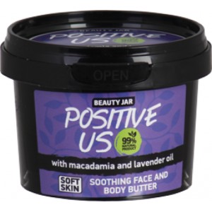 POSITIVE US - Atpalaiduojantis sviestas veidui ir kūnui 90g.